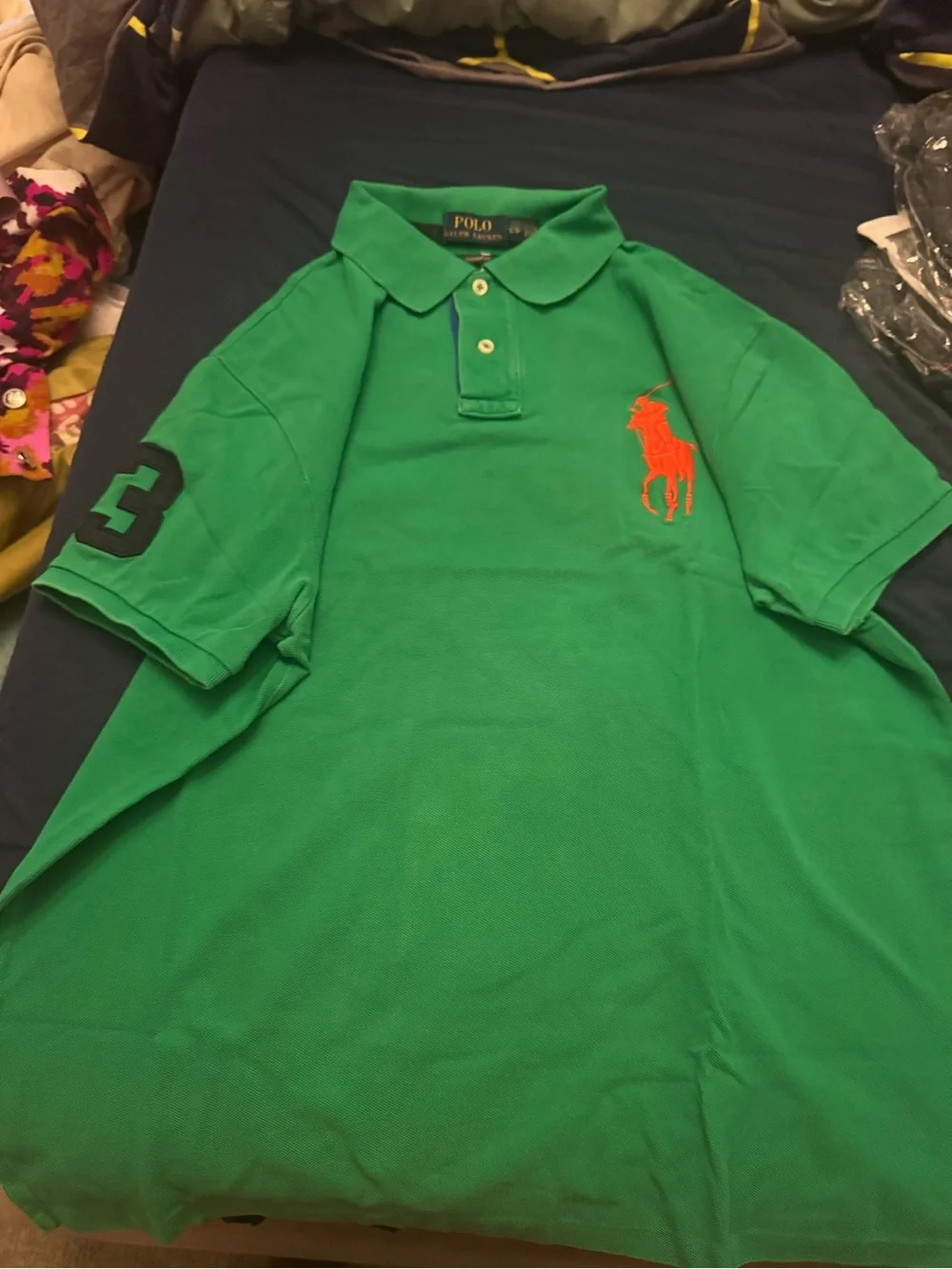8 Men’s Ralph Lauren polo  shirts, $50 each